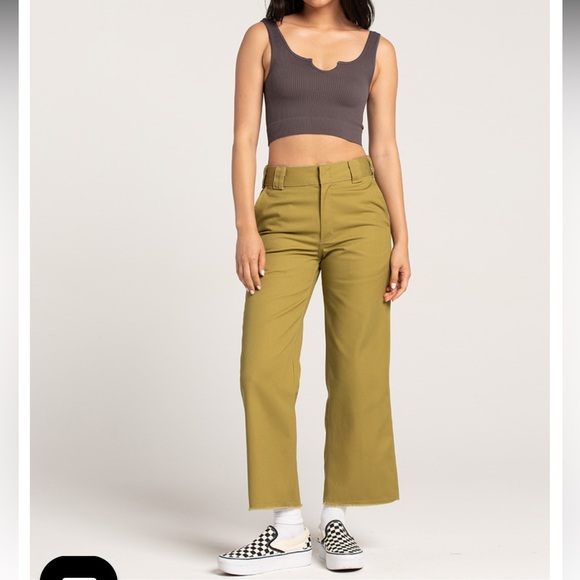 Dickies Cropped Ankle Pants - Picture 5 of 6
